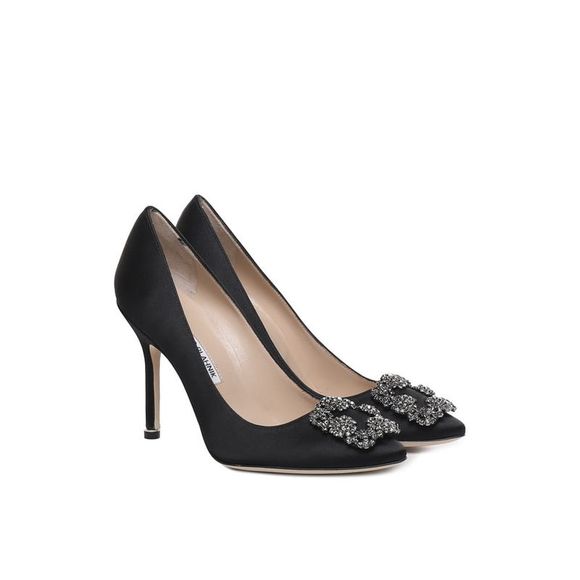 Manolo Blahnik Women's Black Heels - Picture 3 of 3